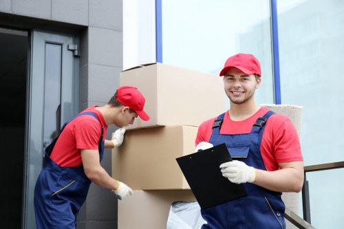 Flexible man and van service working on a local West London move