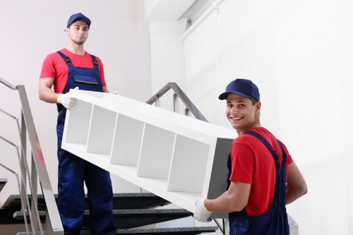 Careful furniture handling during a move in Nottinghill