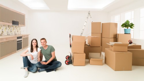 Office furniture and equipment prepared for commercial moves in Nottinghill