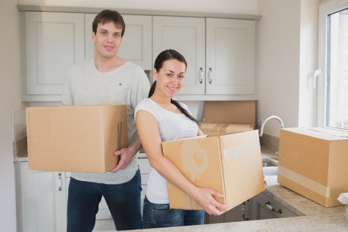 Protective wrapping and careful handling of delicate household items